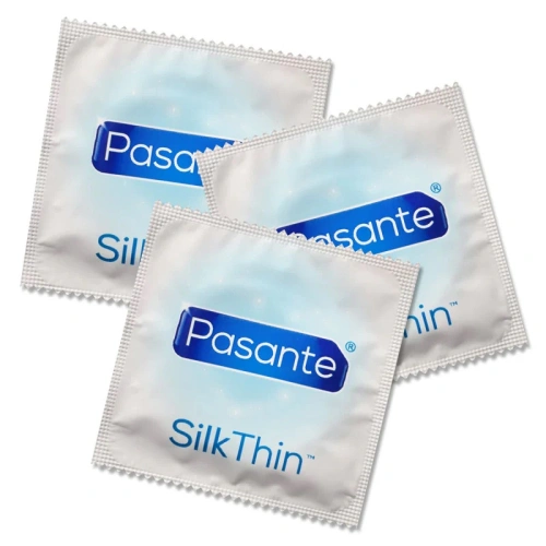 144 бр. Най-тънките презервативи Pasante Silk Thin [4]