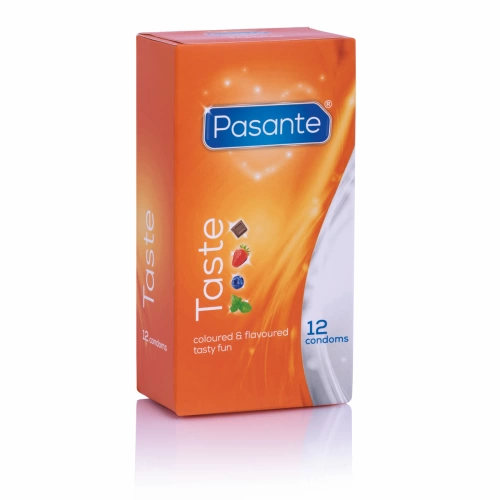 12 бр. Плодови презервативи Pasante Flavours