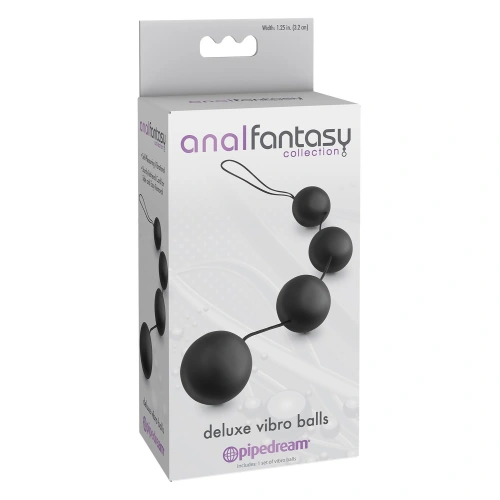 Анални топчета с вградени тежести Deluxe Balls [1]