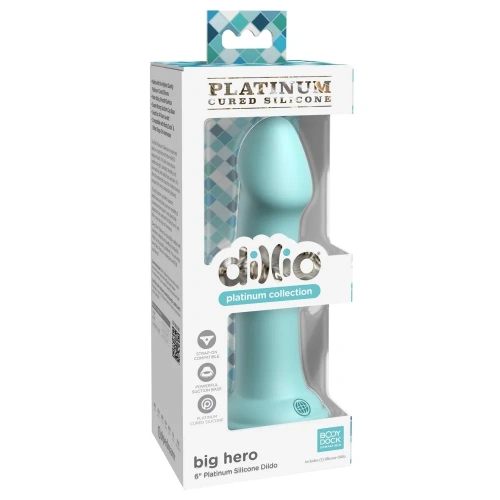 Полуреалистично силиконово дилдо Dillio Big Hero 6" [3]