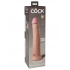 Луксозно двуслойно дилдо от силикон King Cock Elite 10"  [6]