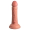 Реалистично двуслойно дилдо от силикон King Cock Elite 6"