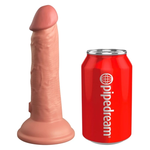 Реалистично двуслойно дилдо от силикон King Cock Elite 6" [1]