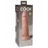Луксозно двуслойно дилдо от силикон King Cock Elite 8"  [6]
