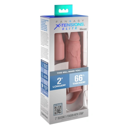 Пенис удължител Fantasy X-Tensions Elite Plug & Strap [2]