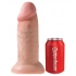 Голямо дебело реалистично дилдо King Cock 10" Chubby [1]