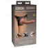 Вакуумен страпон колан с двуслойно дилдо Comfy King Cock Elite 7" [10]