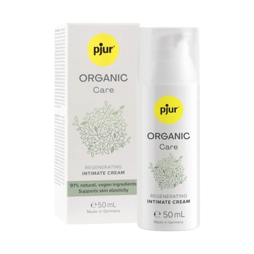 Регенериращ интимен натурален крем Pjur Organic 50 мл [2]