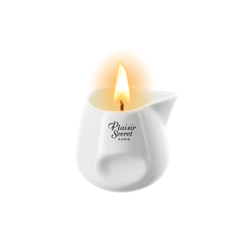 Масажна свещ с аромат на кокос Plaisir Secret [1]