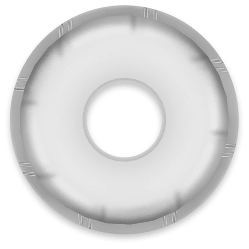 Дебел супер еластичен пенис пръстен Power Ring PR 11 прозрачен [2]
