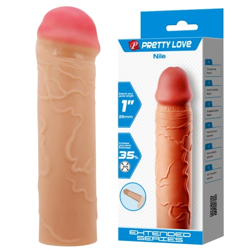 Пенис удължител Pretty Love Nile +2,5 см.