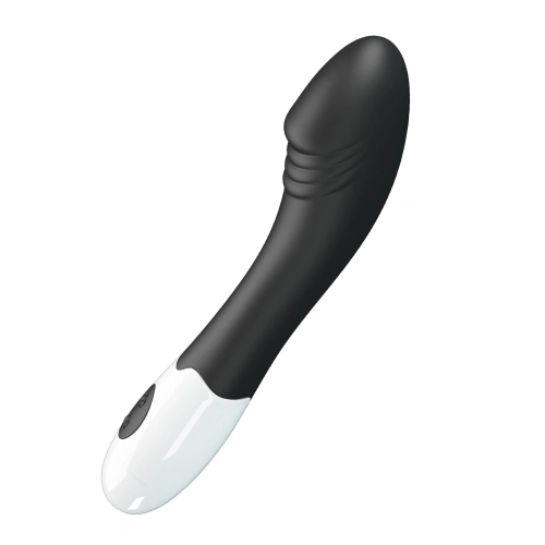 G-спот вибратор от силикон Pretty Love Elemental черен