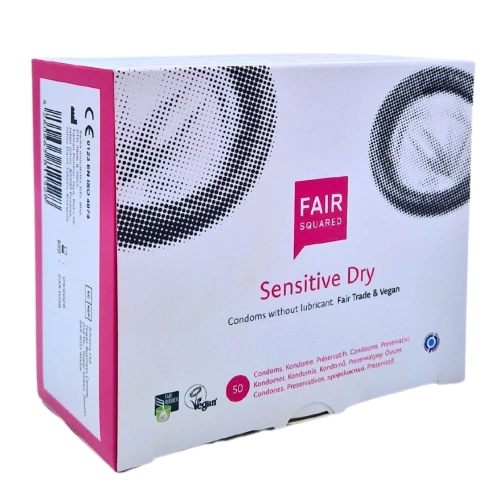 Презервативи без лубрикант Fair Squared Sensitive Dry