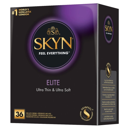 36 бр Нелатексови тънки презервативи Skyn Elite 