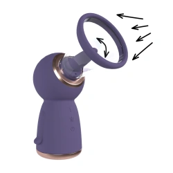 Автоматична вагинална помпа с вибриращ език Exquisite 