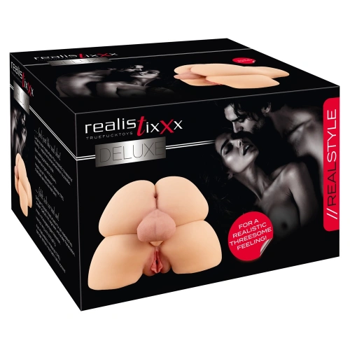 Двоен мастурбатор Realistixxx Deluxe [12]