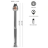 Вибриращ анален стимулатор Rebel Metal Milking Stick [9]