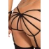 Комплект от 3 части Rene Rofe Crotchless Panty & Mask [4]