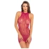 Мрежеста рокля Rene Rofe Lace Mini Dress розова Мрежеста рокля Rene Rofe Lace Mini Dress розова
