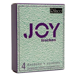 4 бр. Сухи презервативи Rilaco Joy