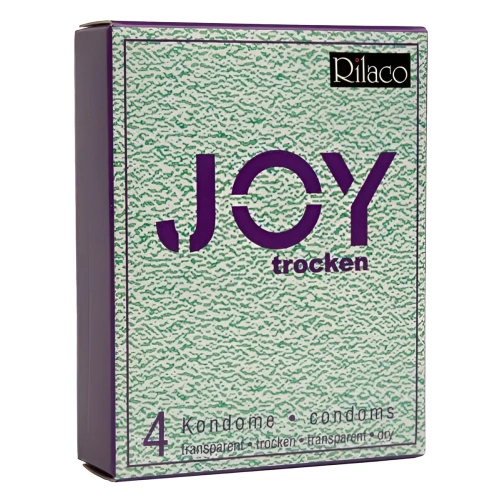 4 бр. Сухи презервативи Rilaco Joy
