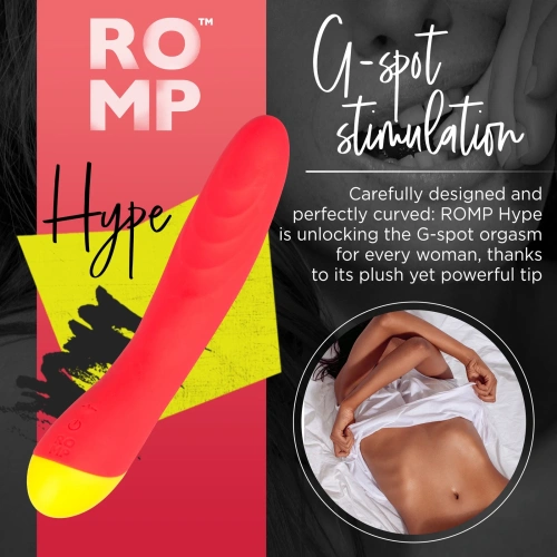 Презаредим G-spot вибратор от силикон Hype [6]