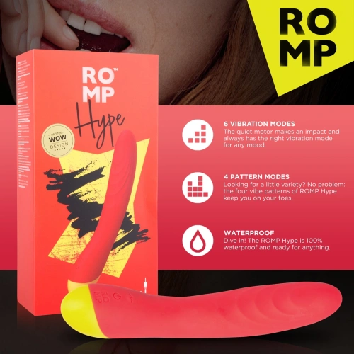 Презаредим G-spot вибратор от силикон Hype [10]
