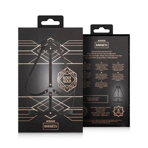 Харнес топ Rosy Gold Body Harness [6]