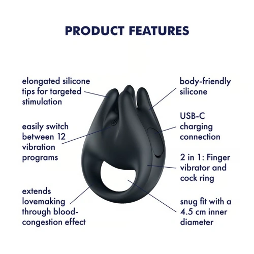 Satisfyer Perfect Pair 1 Вибриращ 2 в 1 стимулатор [6]