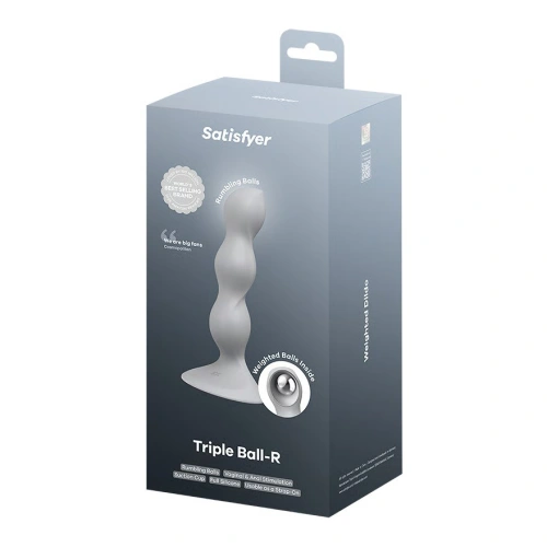 Satisfyer Triple Ball-R Дилдо с вградени тежести [5]