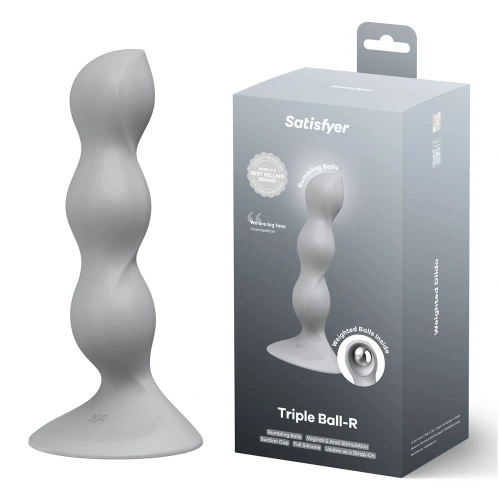 Satisfyer Triple Ball-R Дилдо с вградени тежести [1]