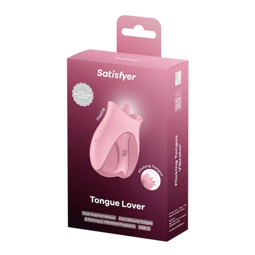 Клиторен стимулатор подвижен език Satisfyer Tongue Lover [4]