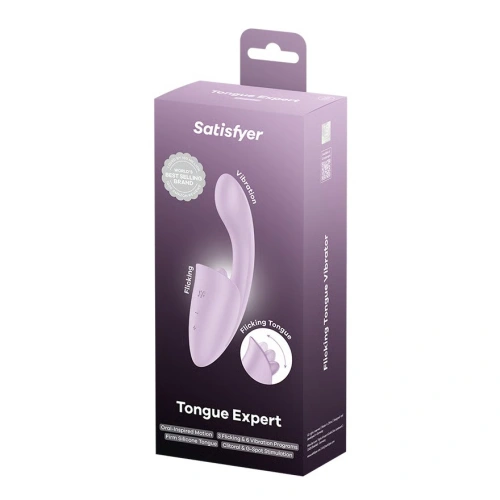 Satisyer Tongue Expert Вибратор с клиторстимулатор език [5]