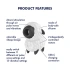 Безконтактен клиторен стимулатор Satisfyer Dreamy Sheep [6]
