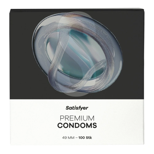 Satisfyer 49 мм 100 бр. плътно прилепващи презервативи Satisfyer 49 мм 100 бр. плътно прилепващи презервативи