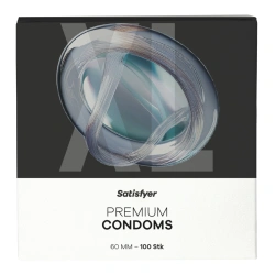 Satisfyer 60 мм 100 бр. по-големи презервативи