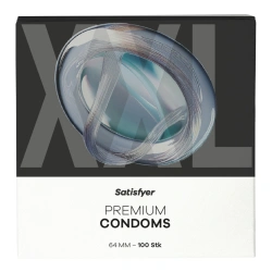 Satisfyer 64 мм 100 бр. по-големи презервативи