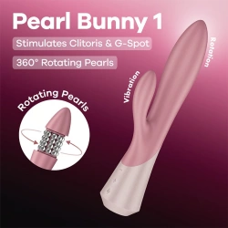 Satisfyer Pearl Bunny 1 Рабит вибратор с въртящи перли