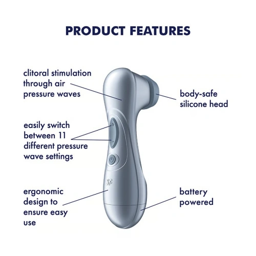 Засмукващ стимулатор Satisfyer Pro 2 Gen 2 Battery Series [6]