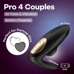 Вибратор за двойки Satisfyer Pro 4 Couples Battery Power