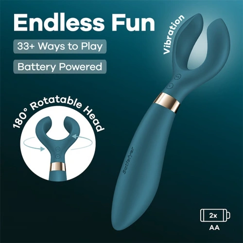 Satisfyer Endless Fun Унисекс вибратор с батерии Satisfyer Endless Fun Унисекс вибратор с батерии