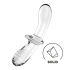 Стъклено двойно дилдо Satisfyer Double Crystal [2]