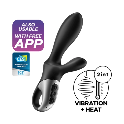 Унисекс презаредим стимулатор Satisfyer Heat Climax+ с App