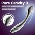 Двустранно стоманено дилдо Satisfyer Pure Gravity 3 [6]