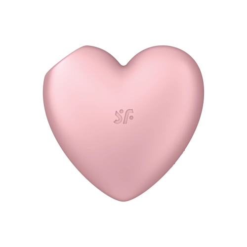 Засмукващ стимулатор с вибрации Satisfyer Cutie Heart розов [1]