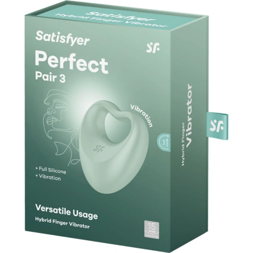2 в 1 вибриращ пръстен и клиторстимулатор Perfect Pair 3 [9]