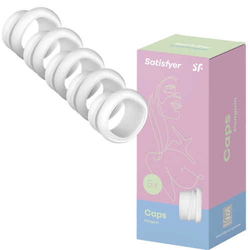 5 бр. резервни накрайници за Satisfyer Pro Penguin  [5]
