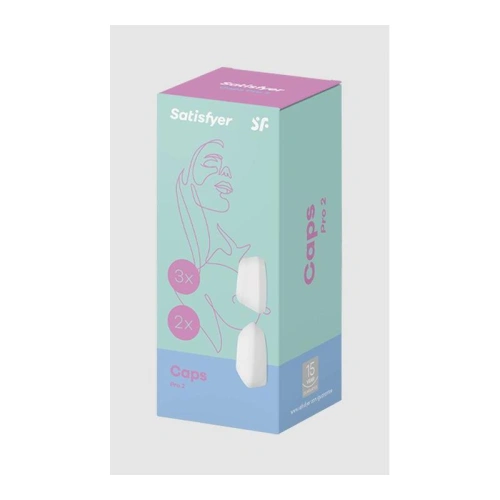 5 бр. резервни накрайници за клиторстимулатор Satisfyer Pro 2 [10]
