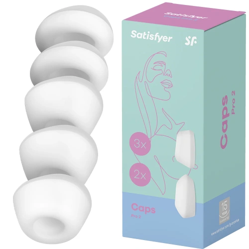 5 бр. резервни накрайници за клиторстимулатор Satisfyer Pro 2 [1]