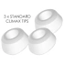 5 бр. резервни накрайници за клиторстимулатор Satisfyer Pro 2 [5]